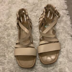 Splendid Cream Strappy Sandals